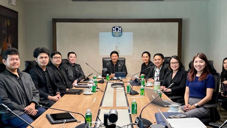 Senior Executive Vice President Mr. Paisan Hongtong Presides Over Briefing on Climate-Resilient Rice Cultivation Project in 21 Target Provinces.