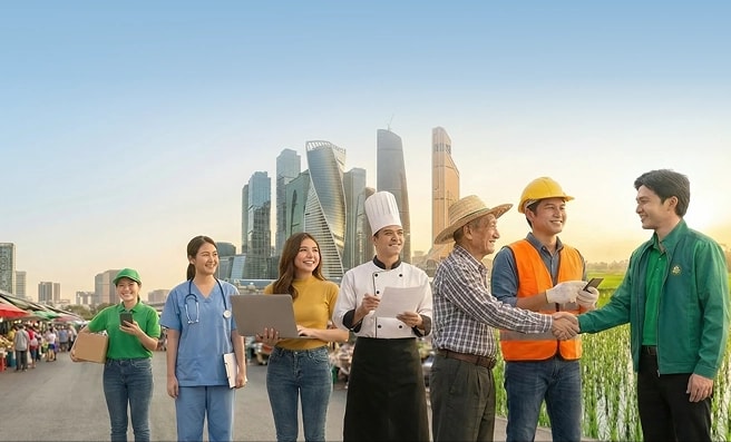 Serve millions<br /> of people across<br /> Thailand